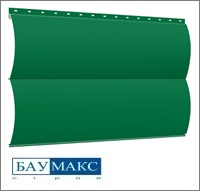 Сайдинг металлический БРЕВНО Зеленый RAL 6029 Полиэстер